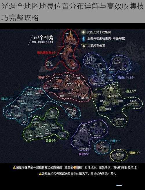 光遇全地图地灵位置分布详解与高效收集技巧完整攻略