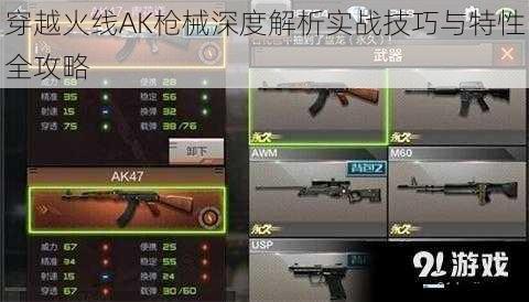 穿越火线AK枪械深度解析实战技巧与特性全攻略