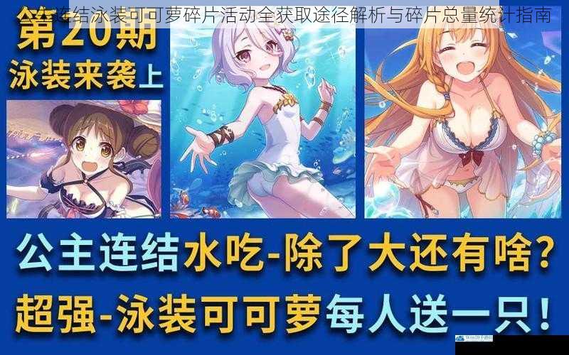 公主连结泳装可可萝碎片活动全获取途径解析与碎片总量统计指南