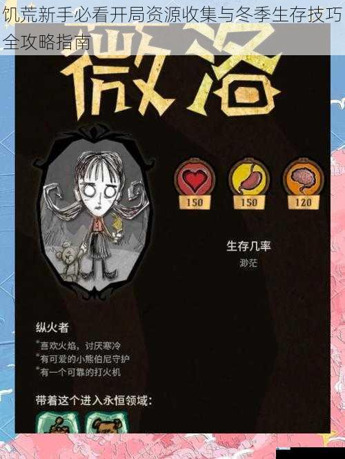 饥荒新手必看开局资源收集与冬季生存技巧全攻略指南