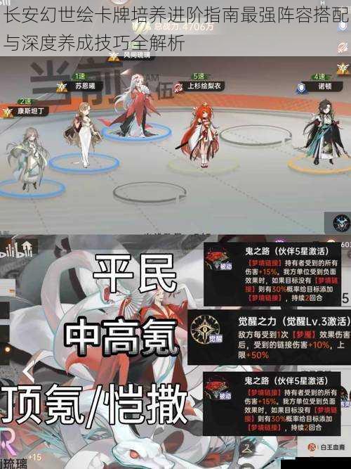 长安幻世绘卡牌培养进阶指南最强阵容搭配与深度养成技巧全解析