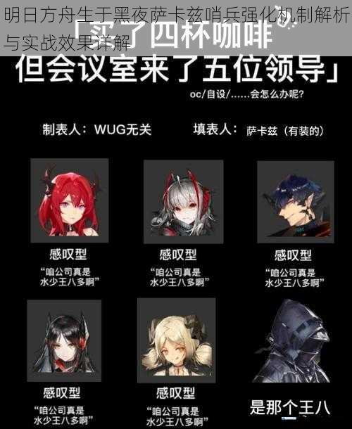 明日方舟生于黑夜萨卡兹哨兵强化机制解析与实战效果详解