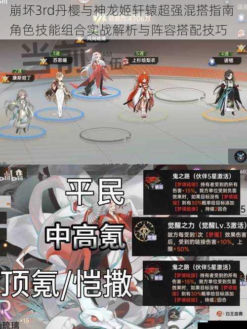 崩坏3rd丹樱与神龙姬轩辕超强混搭指南 角色技能组合实战解析与阵容搭配技巧