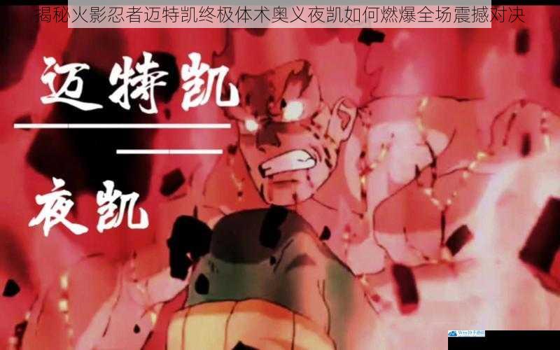 揭秘火影忍者迈特凯终极体术奥义夜凯如何燃爆全场震撼对决
