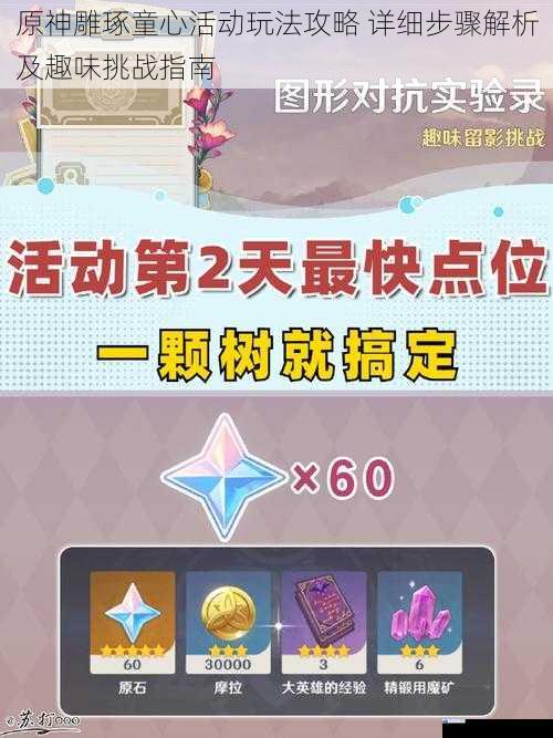 原神雕琢童心活动玩法攻略 详细步骤解析及趣味挑战指南