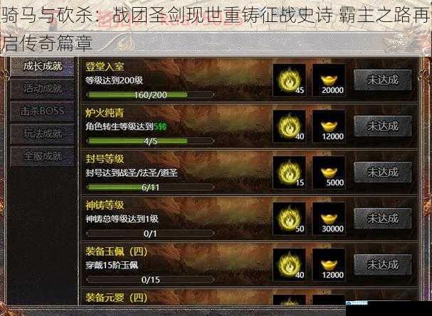 骑马与砍杀：战团圣剑现世重铸征战史诗 霸主之路再启传奇篇章